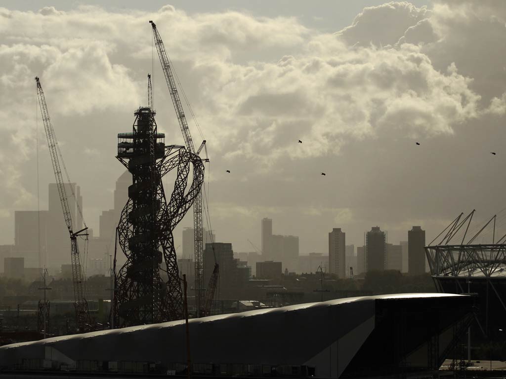 A view across the Olympic site